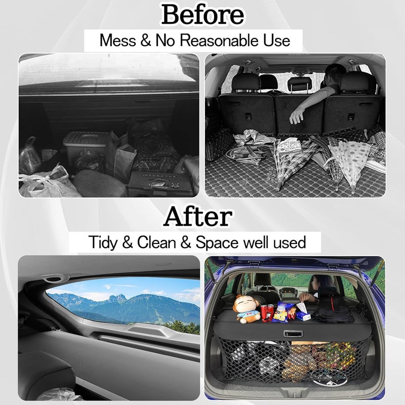 Sze Cargo Cover for 2026 2025 2024 Crosstrek Retractable Trunk Cover Black Rear Trunk Security Cover Shielding Shade Waterproof-New Upgrade - Image 3